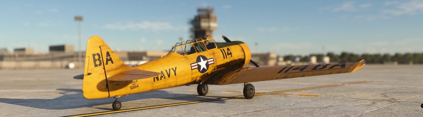 North American T-6 Texan — entrenament de servei